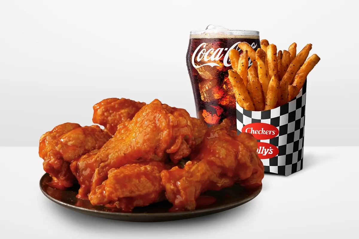 5pc Classic Wings Combo – Checkers / Rally's